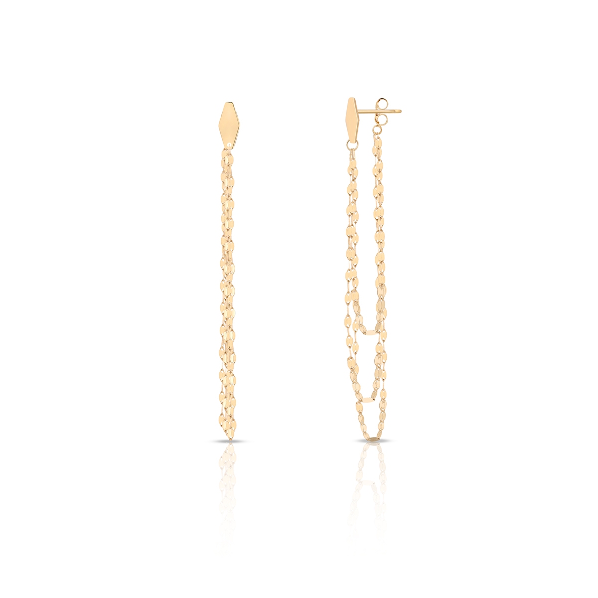 W.KRUK Kolczyki złote