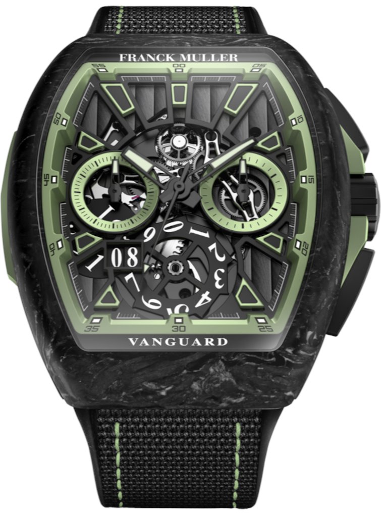 Zegarek Męski FRANCK MULLER Collection Carbon Krypton Racing T45VRCG CCGD CARSQTKRY2 VE