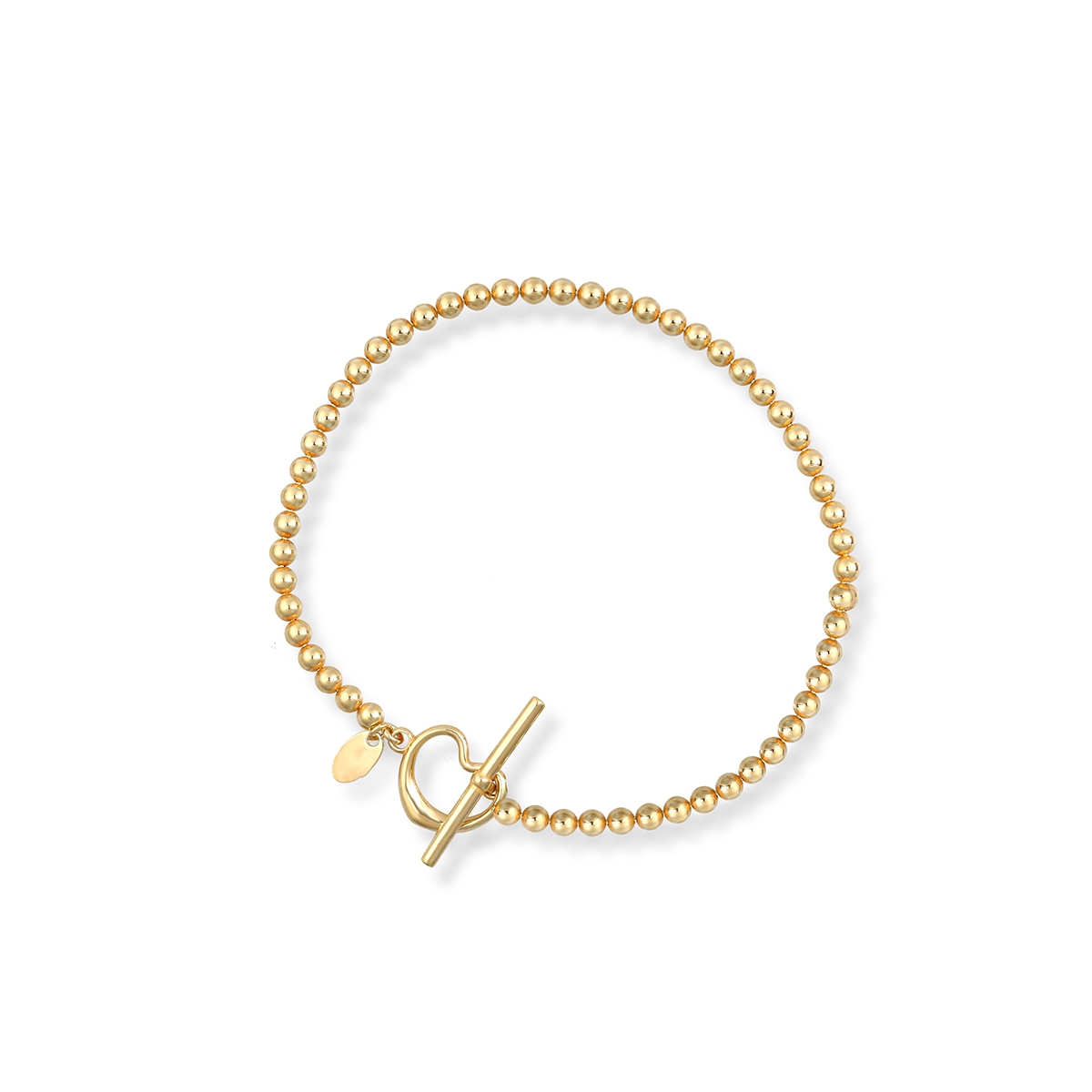 W.KRUK Bransoleta srebrna z motywem serca