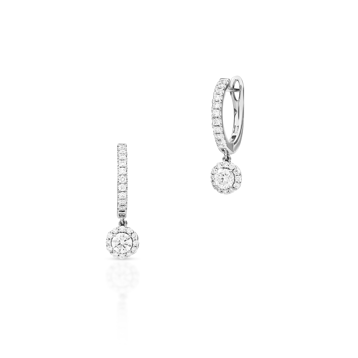 W.KRUK Kolczyki złote Recarlo