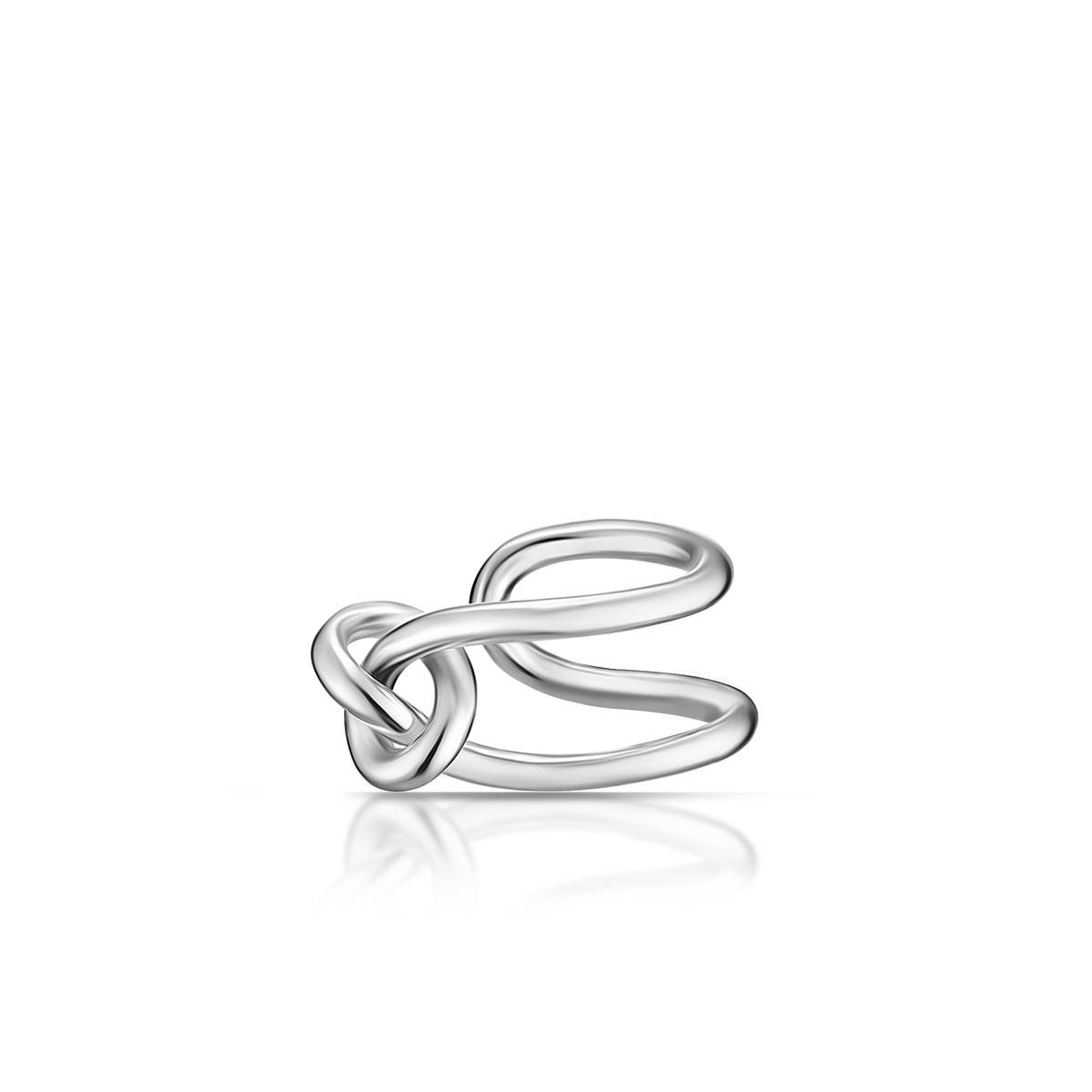 W.KRUK Nausznica srebrna Felicita