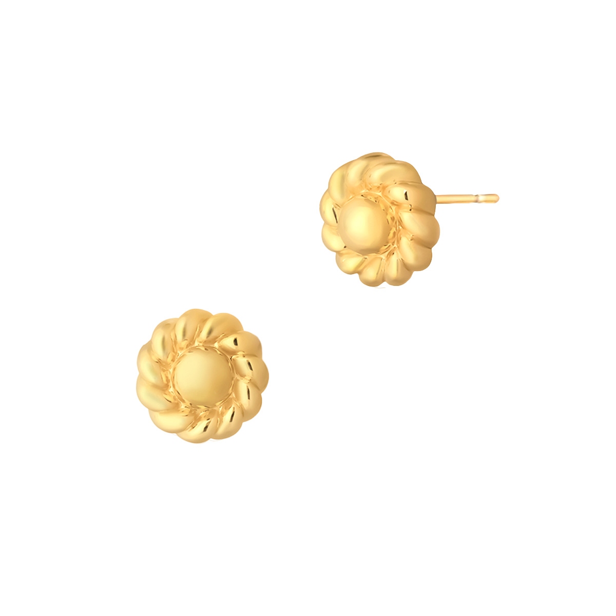 W.KRUK Kolczyki pozłacane Picky Pica