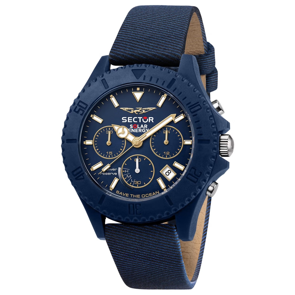 W.KRUK ZEGAREK SECTOR SAVE THE OCEAN CHRONOGRAPH