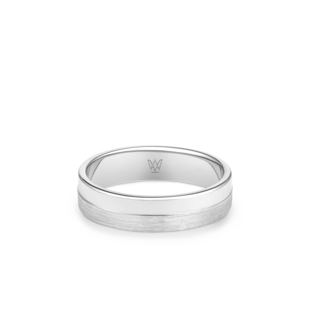 W.KRUK Obrączka srebrna SORENTO