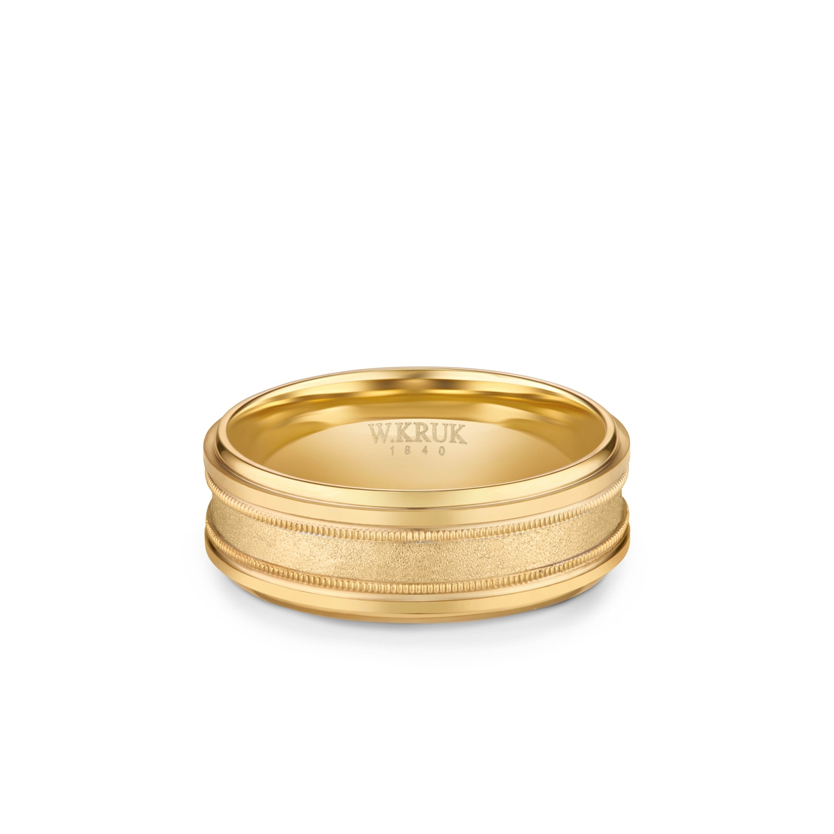 W.KRUK Obrączka złota SEMEIO