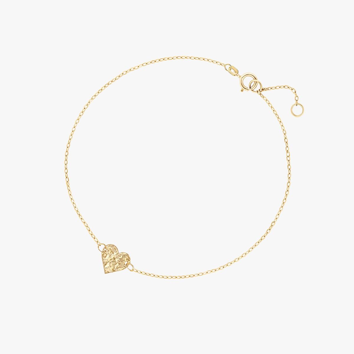 W.KRUK Bransoletka złota serce