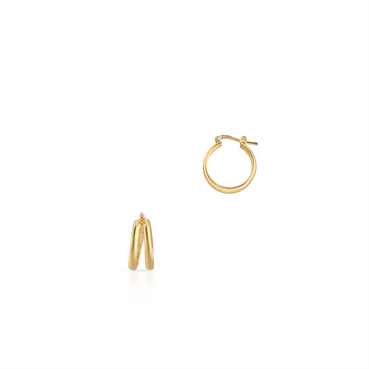 W.KRUK Kolczyki srebrne W.KRUK