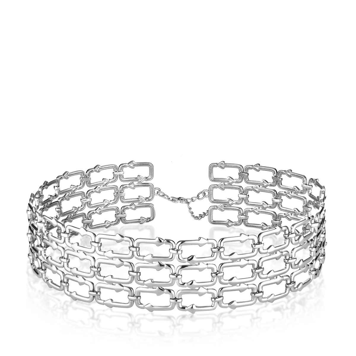 W.KRUK Srebrny choker Longplay