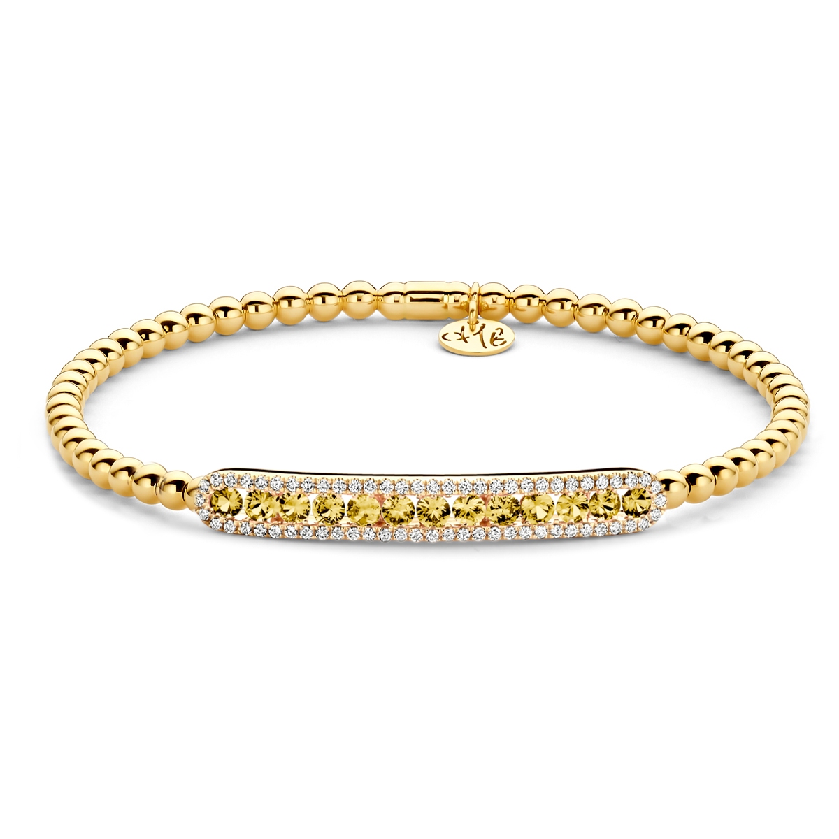 W.KRUK Bransoleta złota Hulchi Belluni