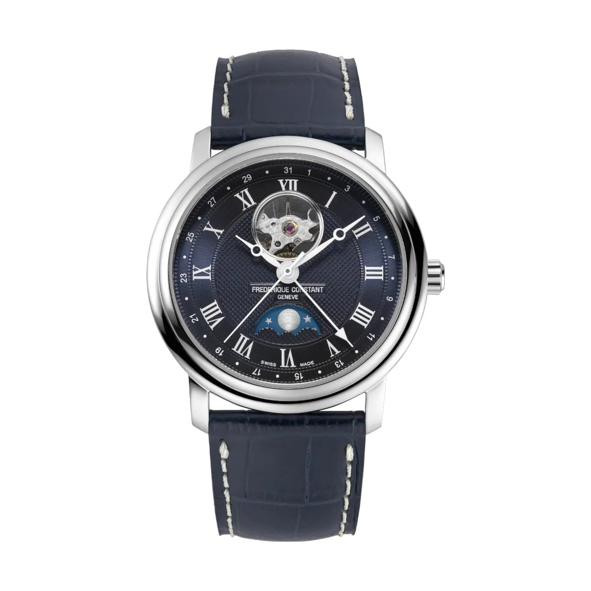 W.KRUK ZEGAREK FREDERIQUE CONSTANT CLASSICS HEART BEAT MOONPHASE DATE