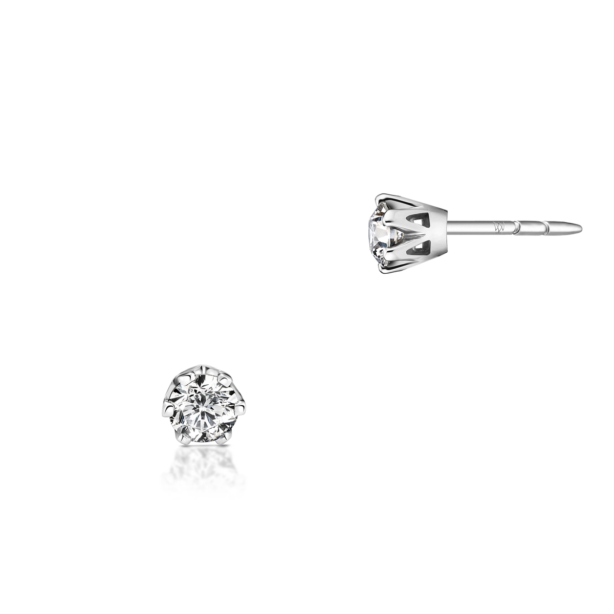 W.KRUK Kolczyki złote Jedyny