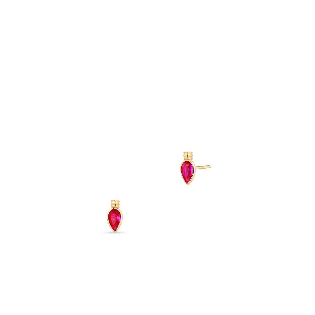 W.KRUK Kolczyki złote Holy