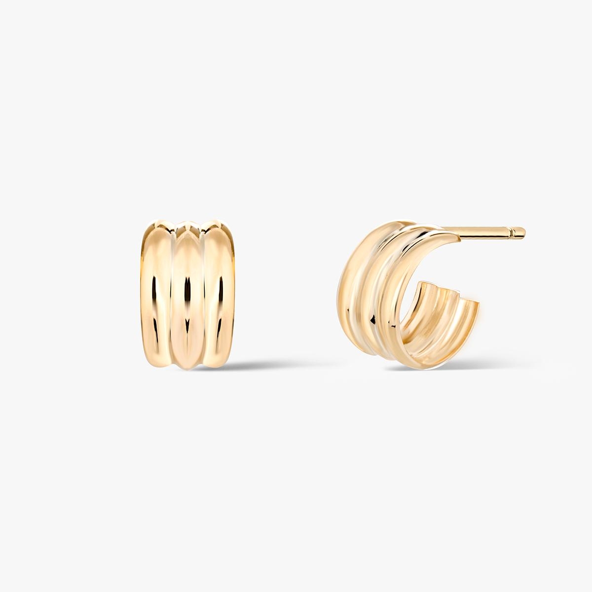 W.KRUK Kolczyki złote