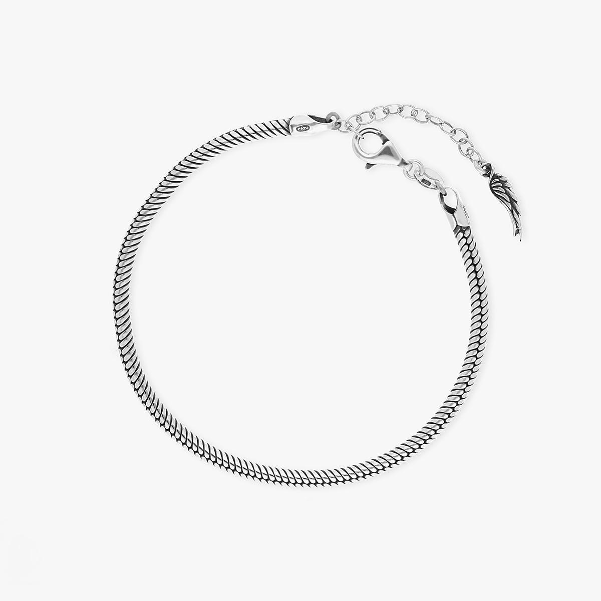 W.KRUK Bransoleta srebrna Freedom