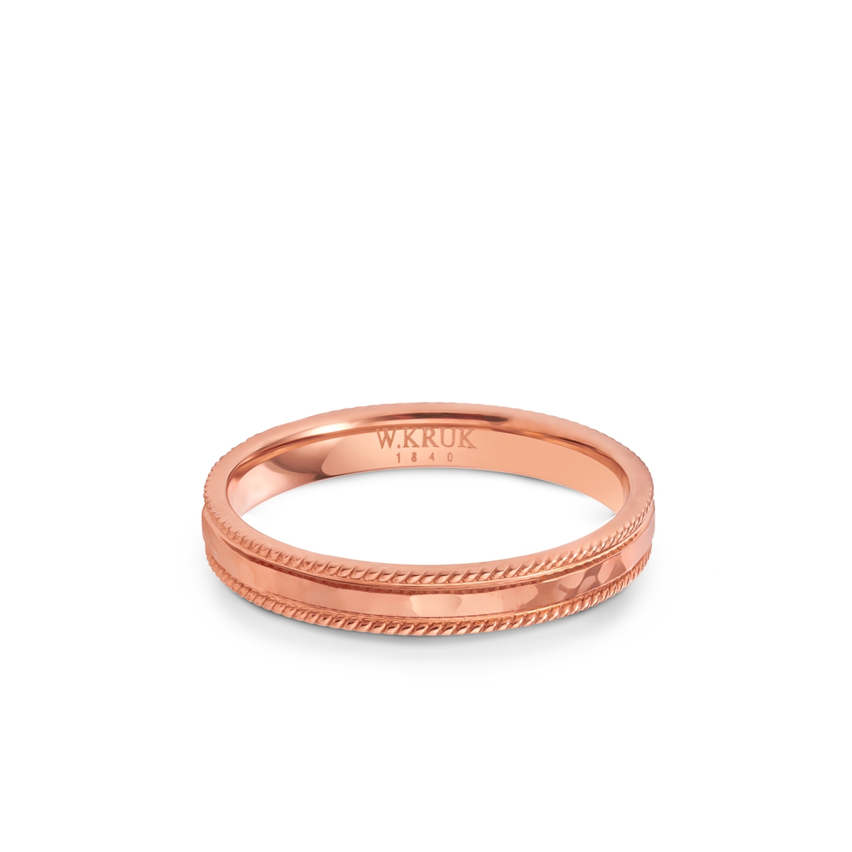 W.KRUK Obrączka złota MYSTIC