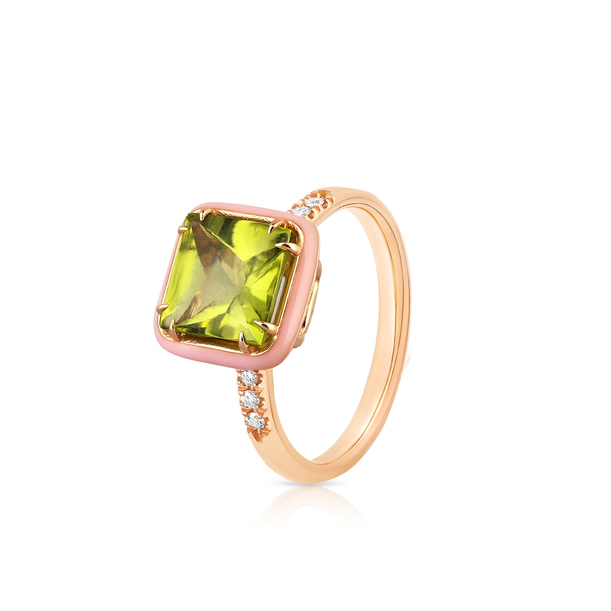 W.KRUK Pierścionek złoty Enrico Capra