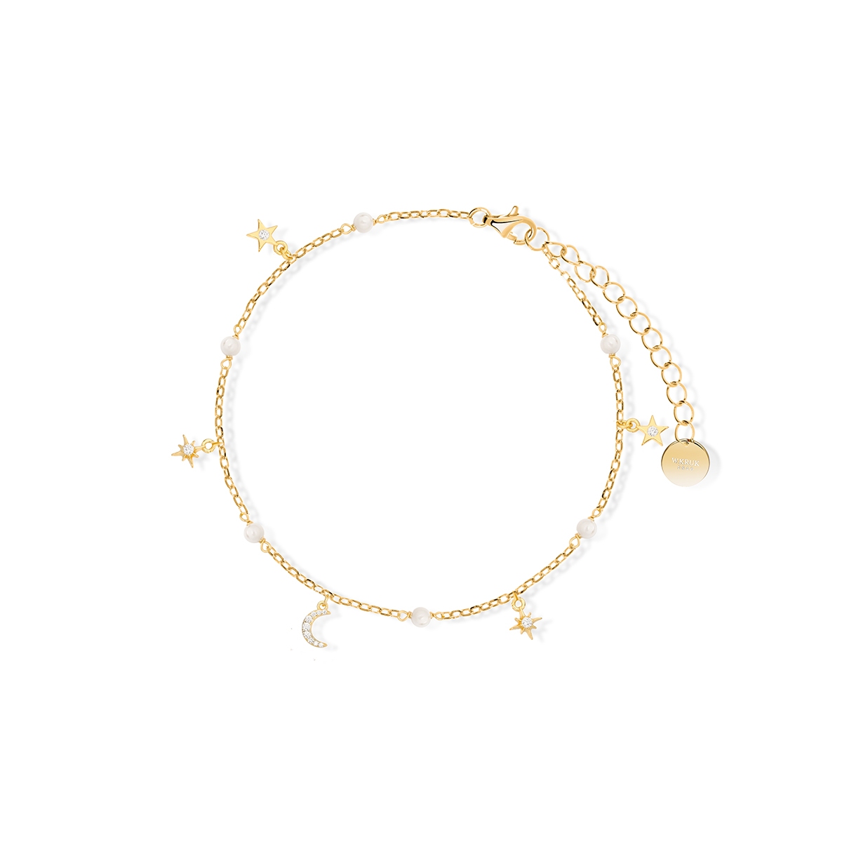 W.KRUK Bransoleta srebrna