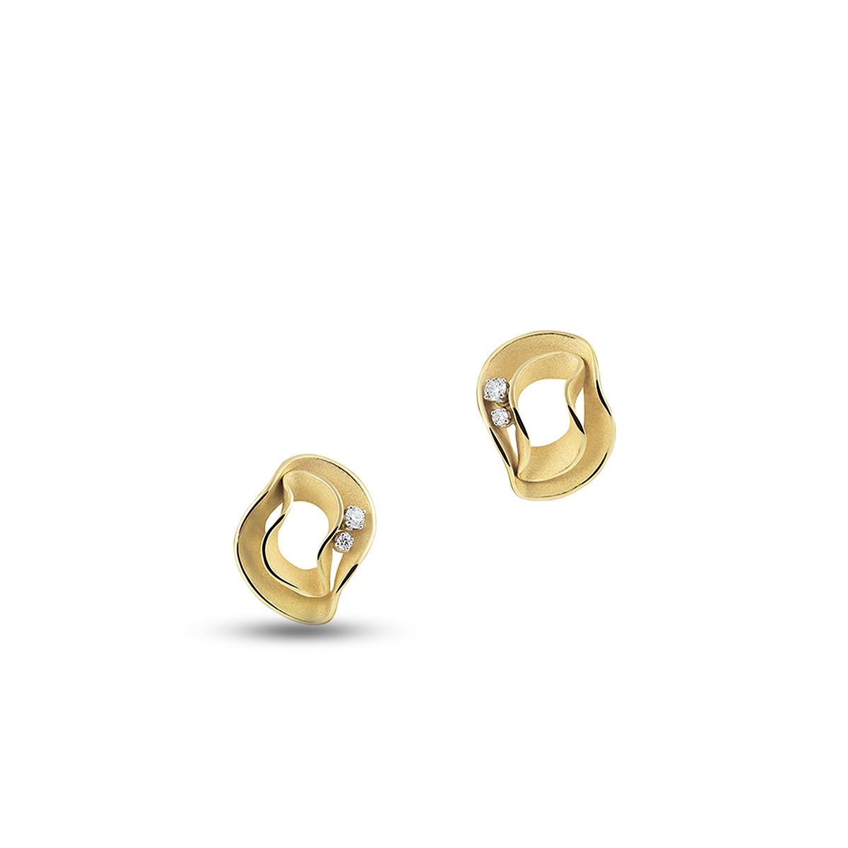 W.KRUK Kolczyki złote CAMMILLI FIRENZE