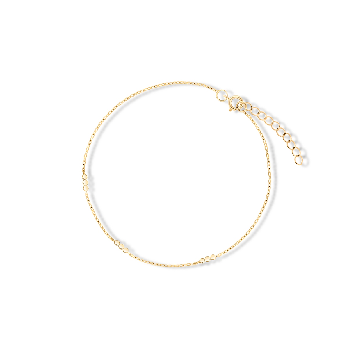 W.KRUK Bransoleta srebrna pozłacana