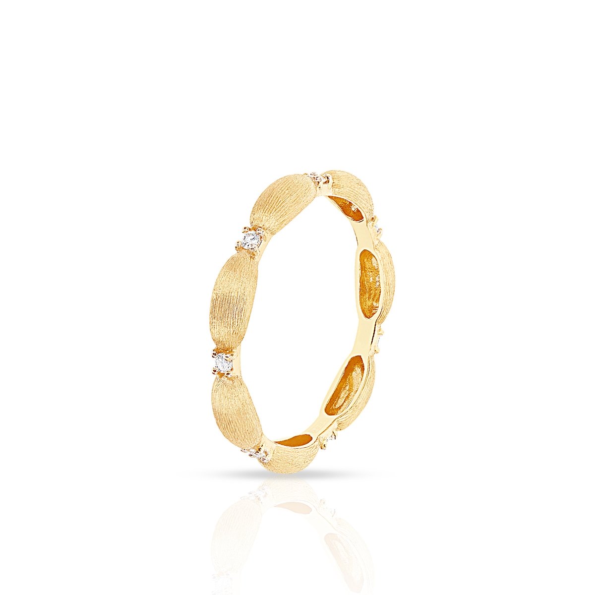 W.KRUK Pierścionek złoty Nanis