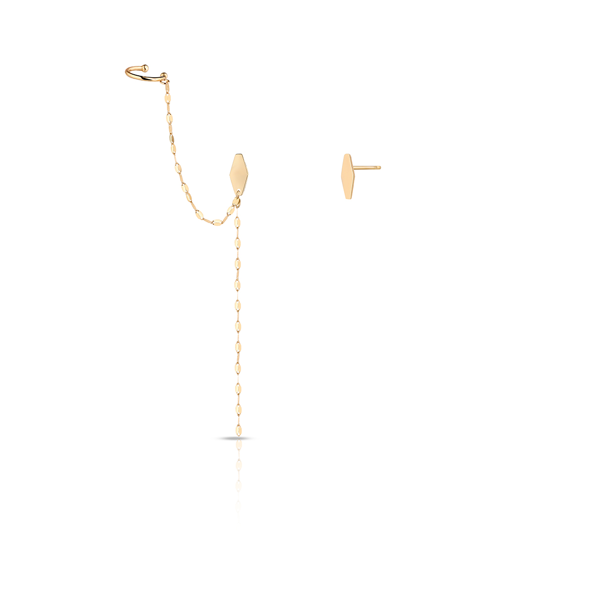 W.KRUK - Kolczyki złote