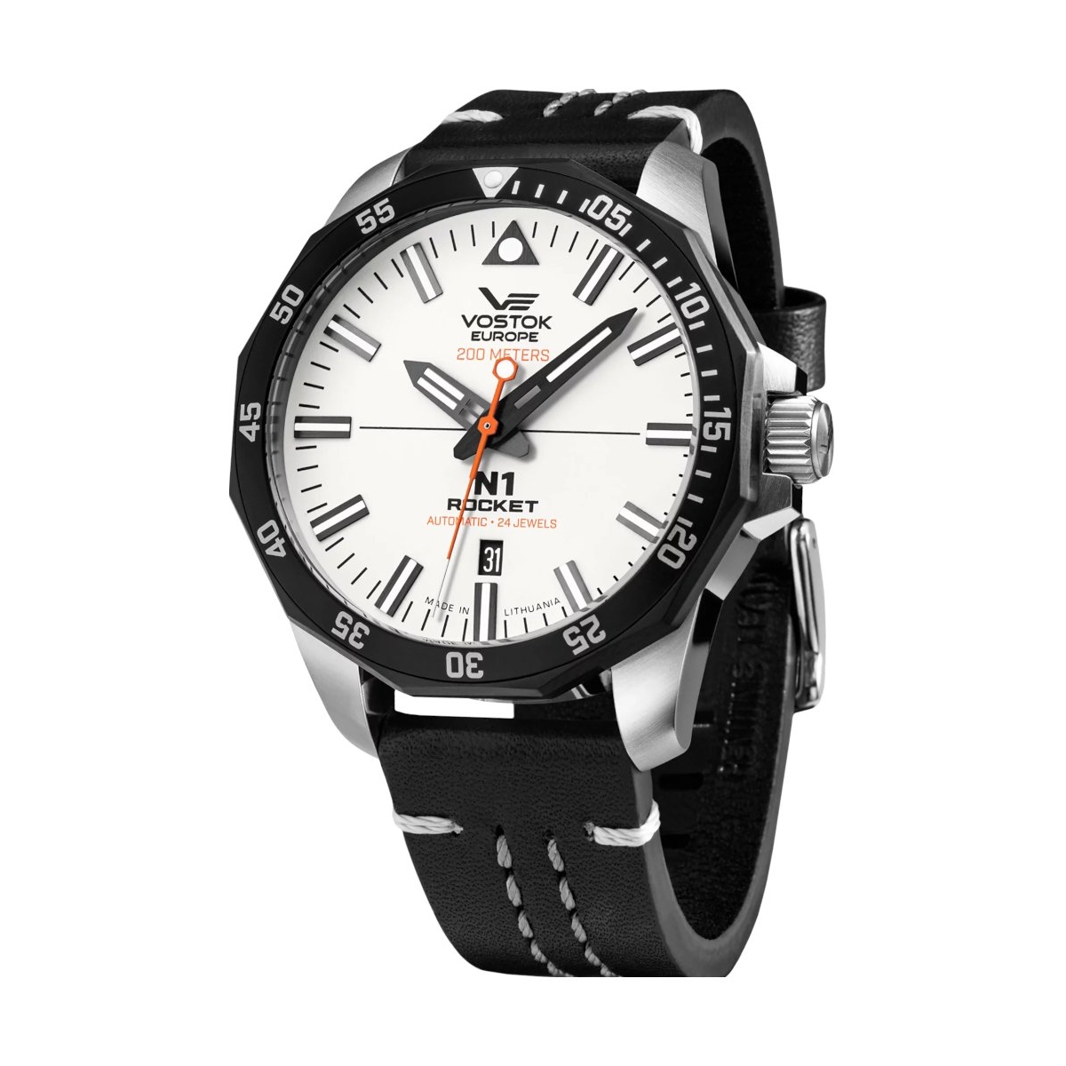 W.KRUK ZEGAREK VOSTOK EUROPE ROCKET N-1 AUTOMATIC