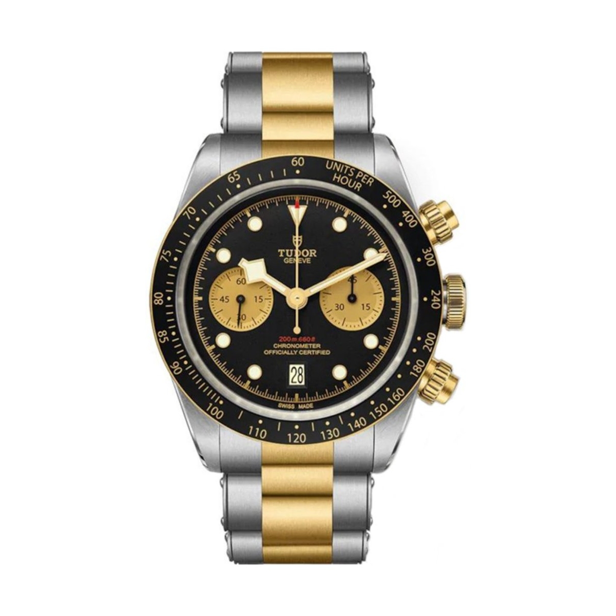 W.KRUK TUDOR BLACK BAY CHRONO S&G
