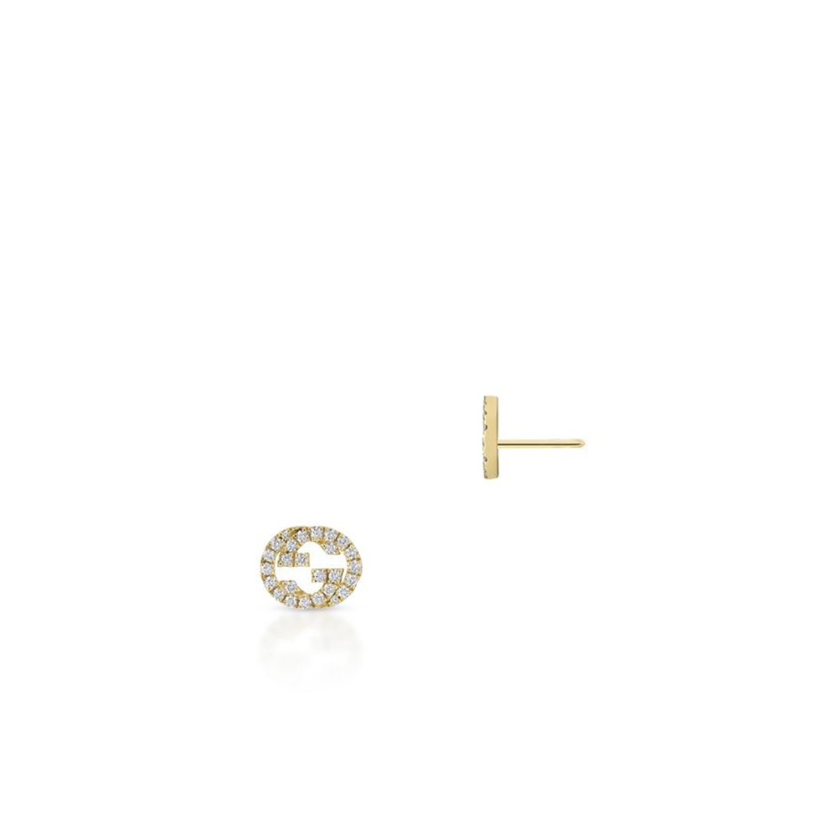 W.KRUK Kolczyki złote GUCCI