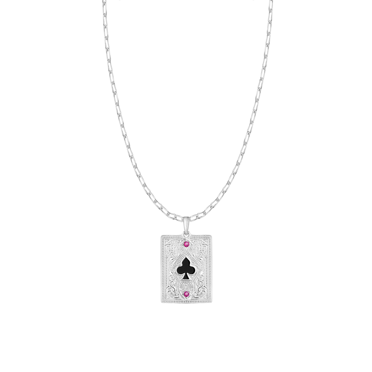 W.KRUK Wisiorek Karta Trefl Wonderland