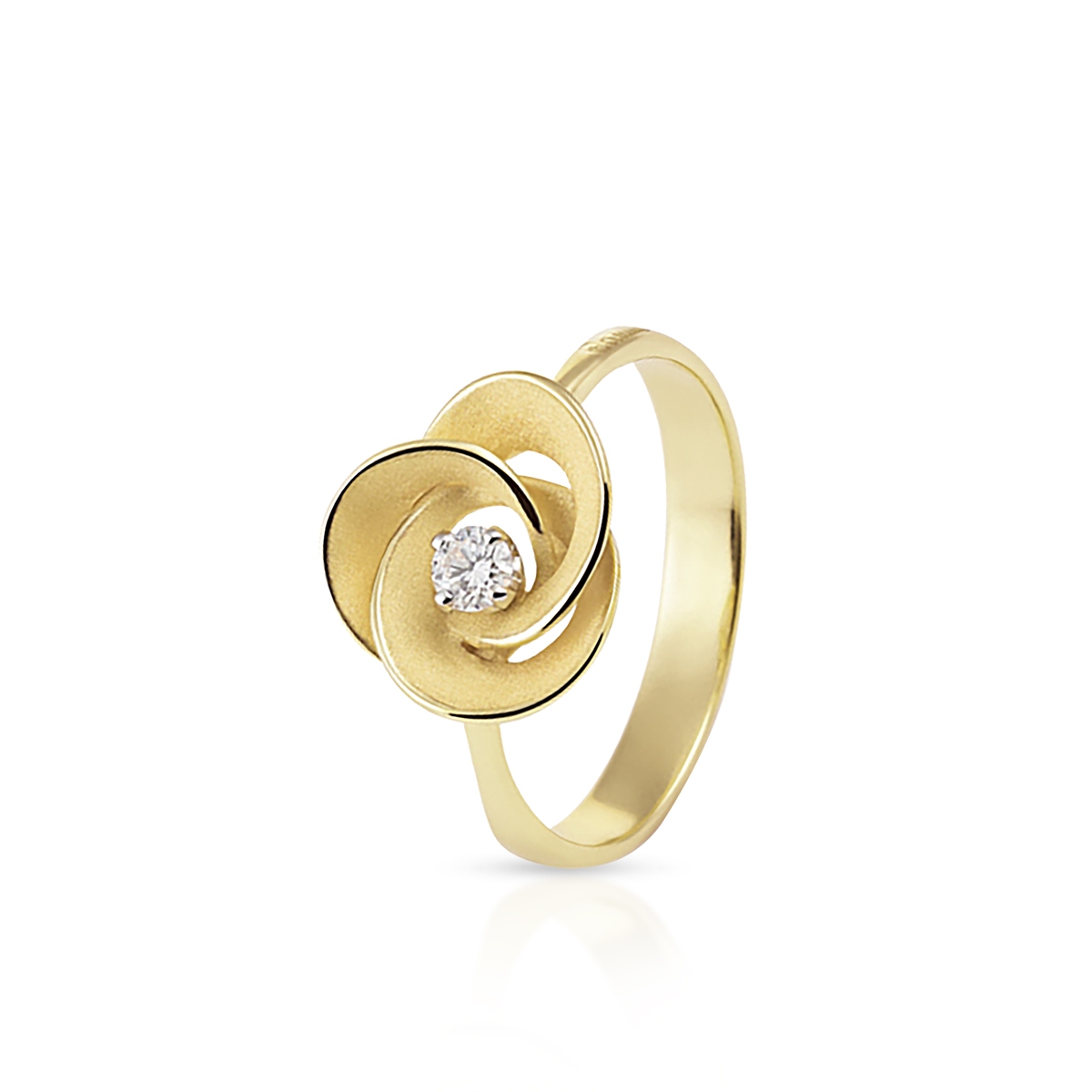 W.KRUK Pierścionek złoty CAMMILLI FIRENZE