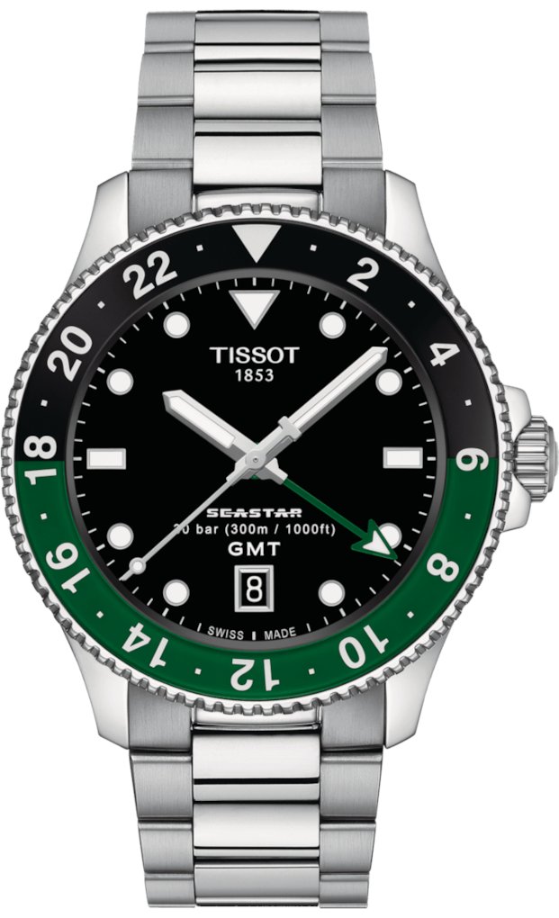 Zegarek Męski TISSOT Seastar 1000 Quartz GMT T-Sport T120.852.11.051.00