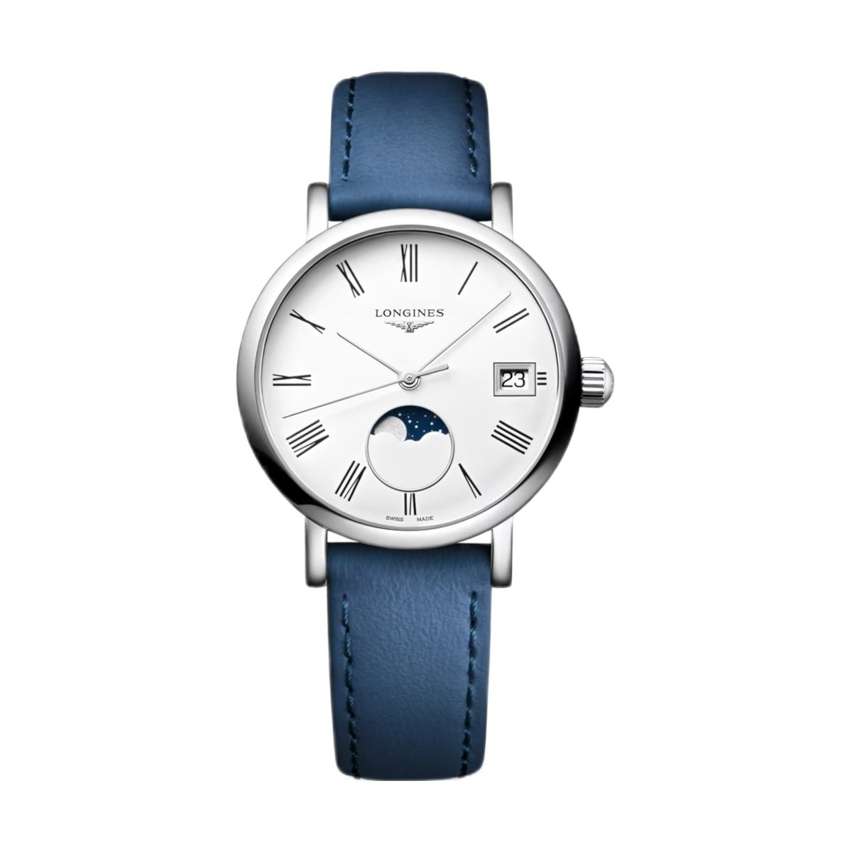 W.KRUK LONGINES ELEGANT COLLECTION MOONPHASE