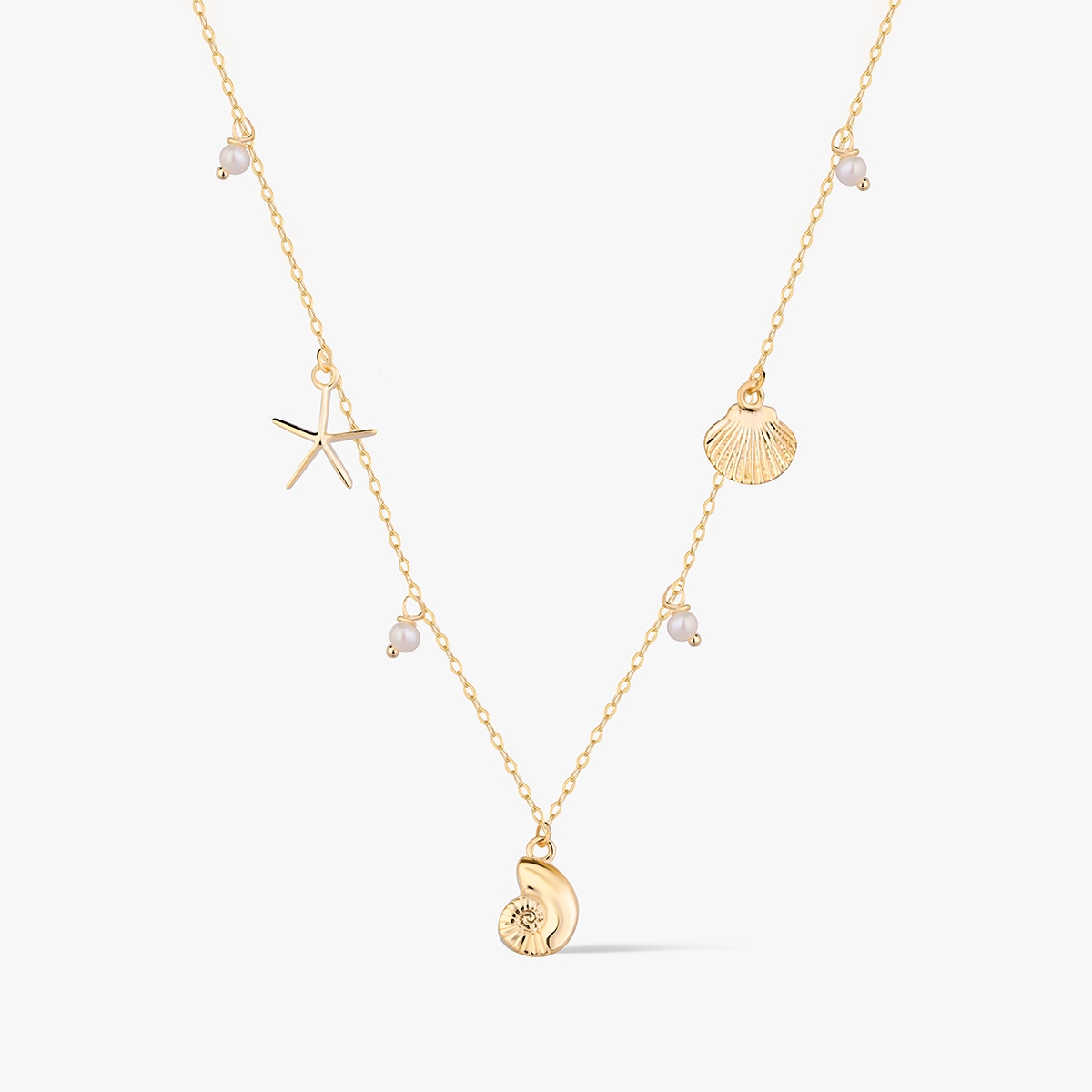 W.KRUK Naszyjnik złoty Santorini