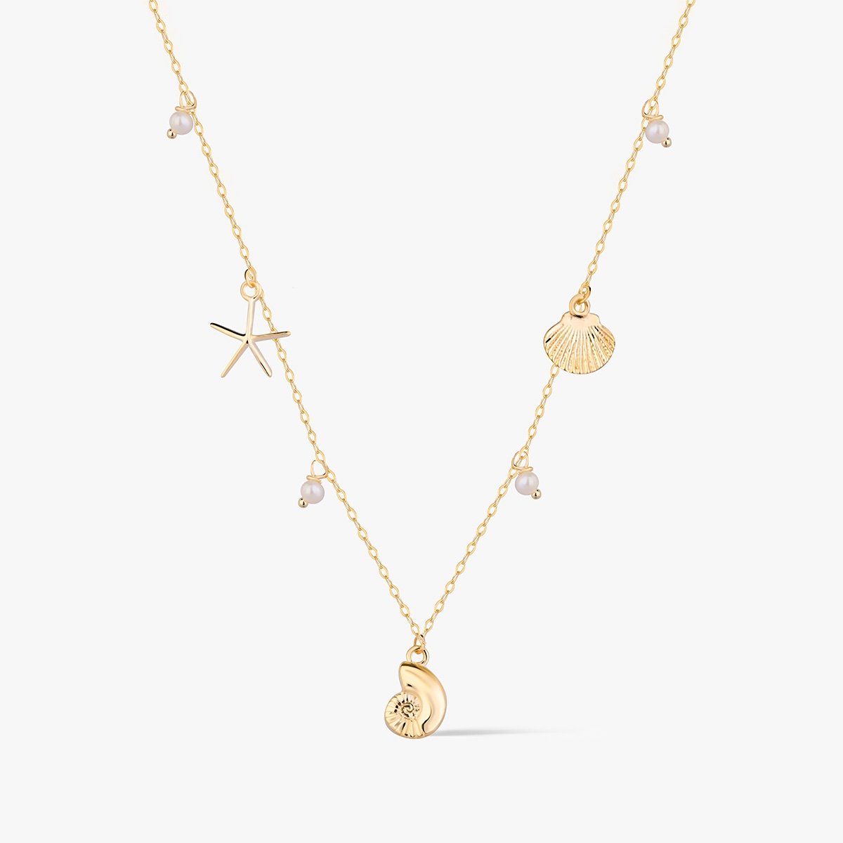 W.KRUK Naszyjnik złoty Santorini