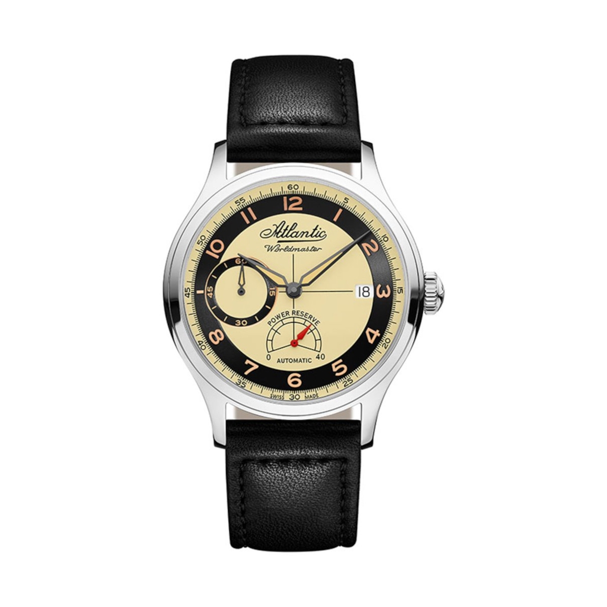 W.KRUK ZEGAREK ATLANTIC WORLDMASTER ORIGINAL POWER RESERVE AUTOMATIC