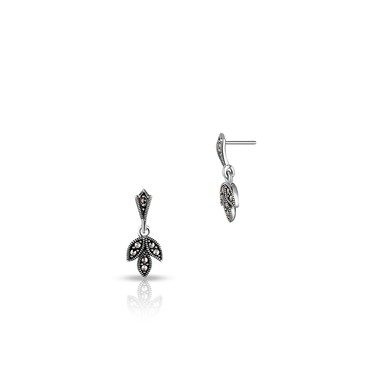 W.KRUK Kolczyki srebrne