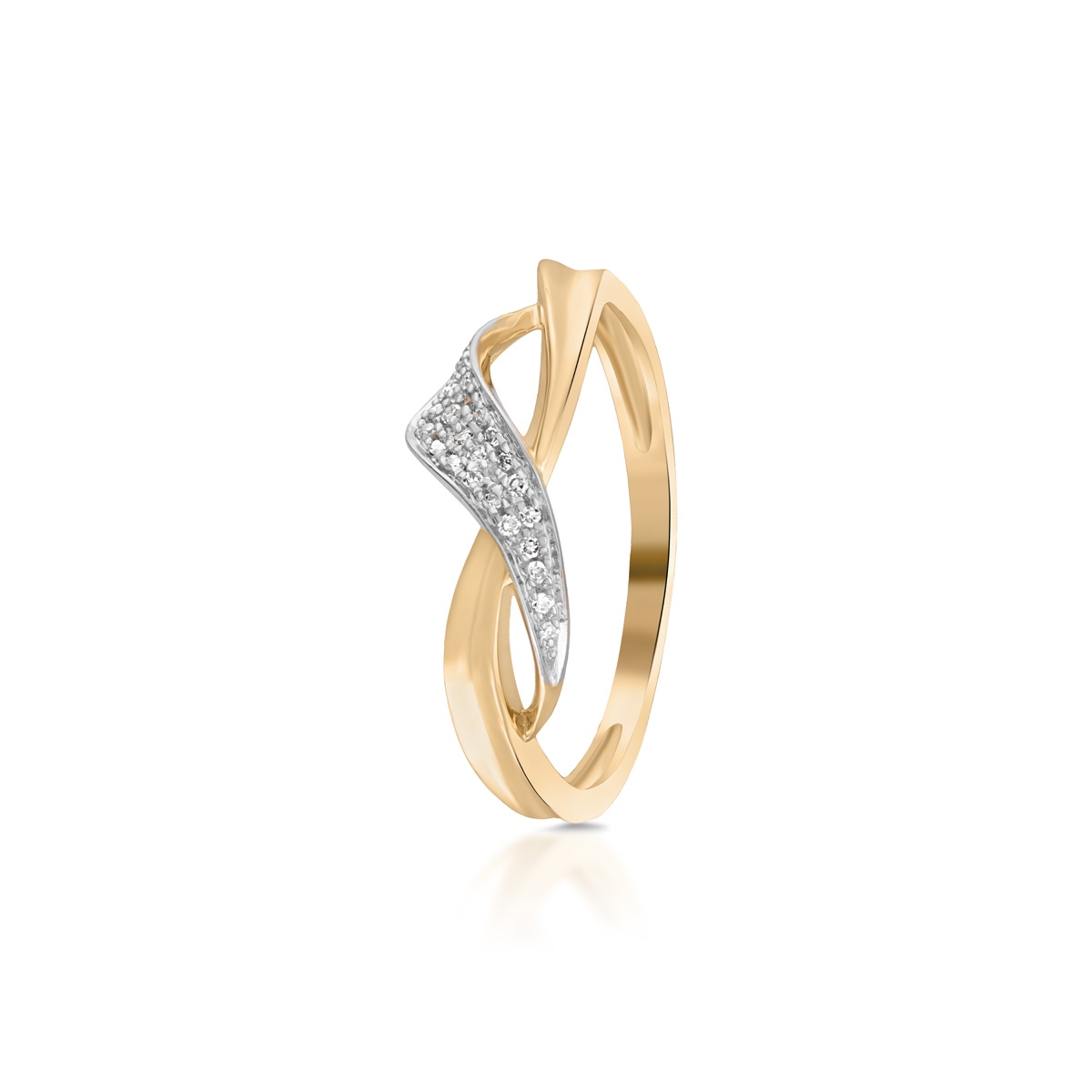 W.KRUK Pierścionek złoty W.KRUK