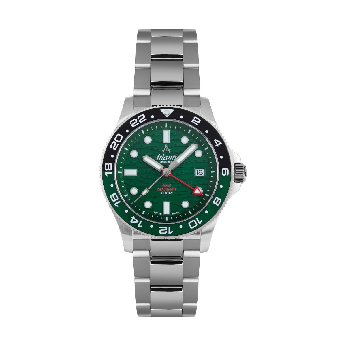 W.KRUK ZEGAREK ATLANTIC MARINER GMT