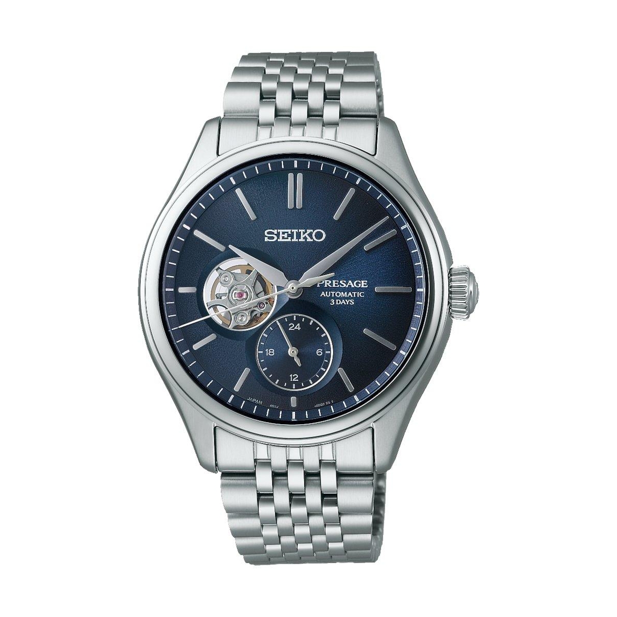 W.KRUK ZEGAREK SEIKO PRESAGE CLASSIC SERIES OPEN HEART