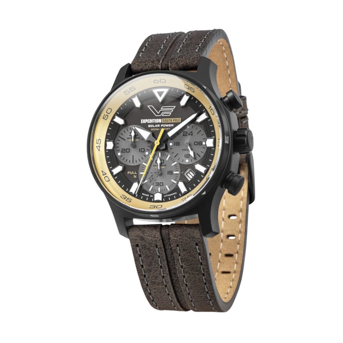 W.KRUK ZEGAREK VOSTOK EUROPE EXPEDITION SOUTH POLE SOLAR CHRONO