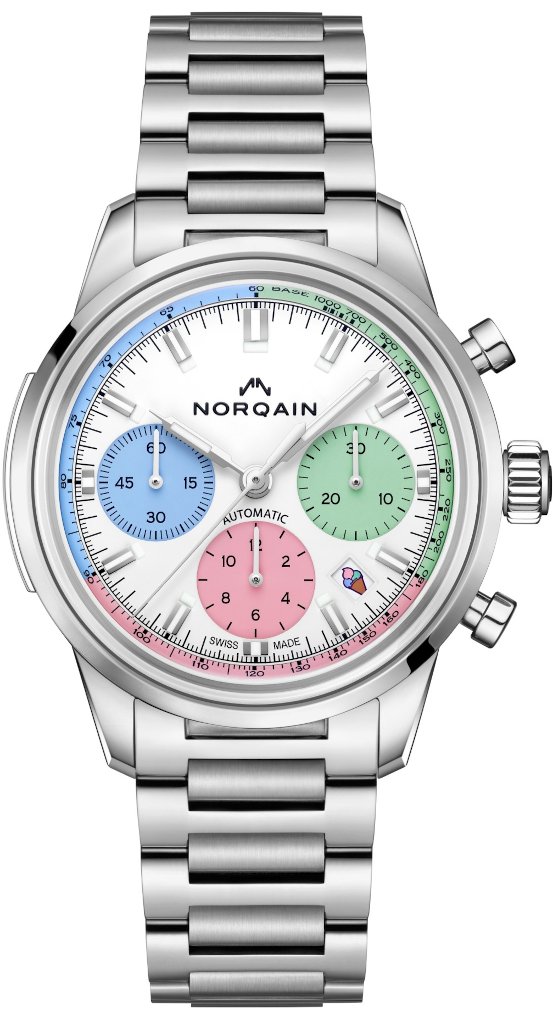Zegarek NORQAIN Chronograph 'Enjoy Life' Special Edition Freedom N2201S22C/CO221/201SG