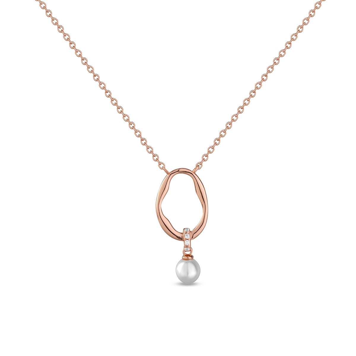 W.KRUK Naszyjnik srebrny pozłacany