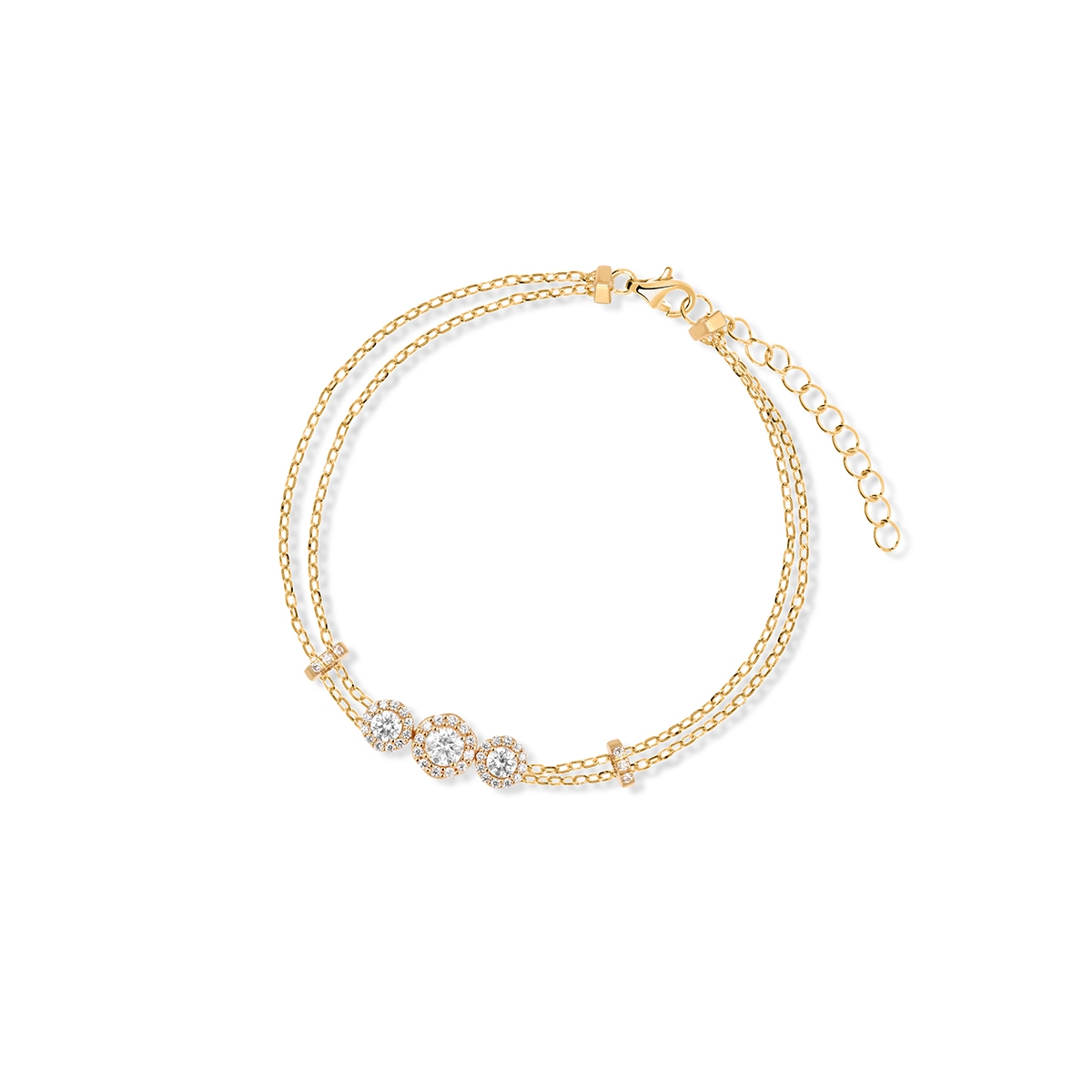 W.KRUK Bransoleta złota Recarlo