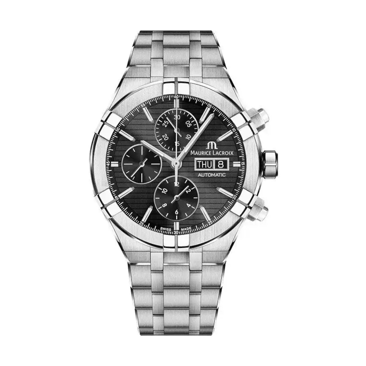 W.KRUK ZEGAREK MAURICE LACROIX AIKON AUTOMATIC CHRONOGRAPH