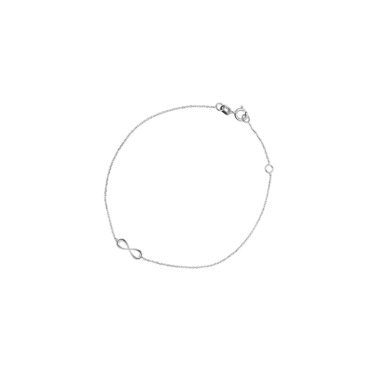 W.KRUK Bransoletka srebrna nieskończoność