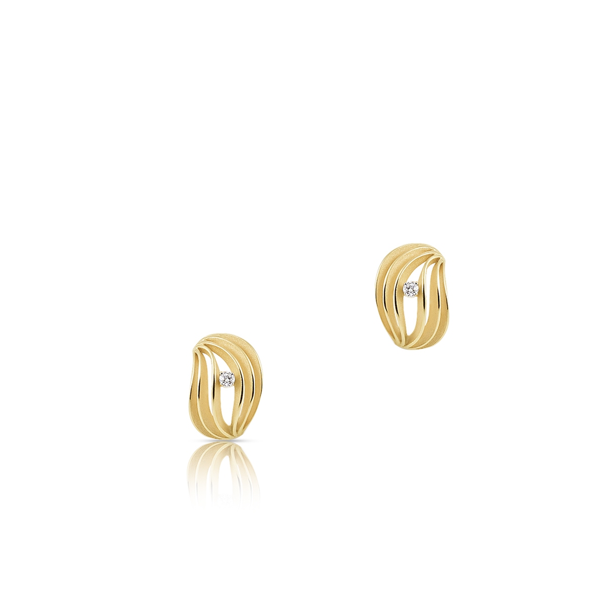 W.KRUK Kolczyki złote CAMMILLI FIRENZE