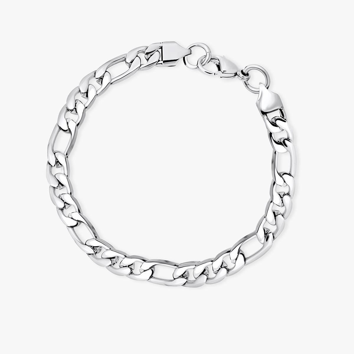 W.KRUK Bransoleta stalowa figaro