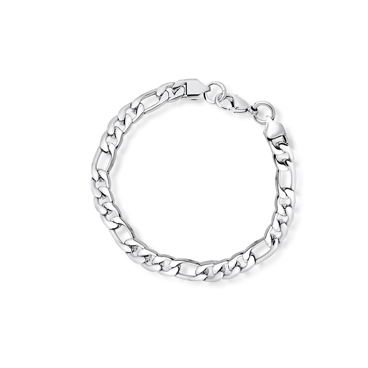 W.KRUK Bransoleta ze stali figaro