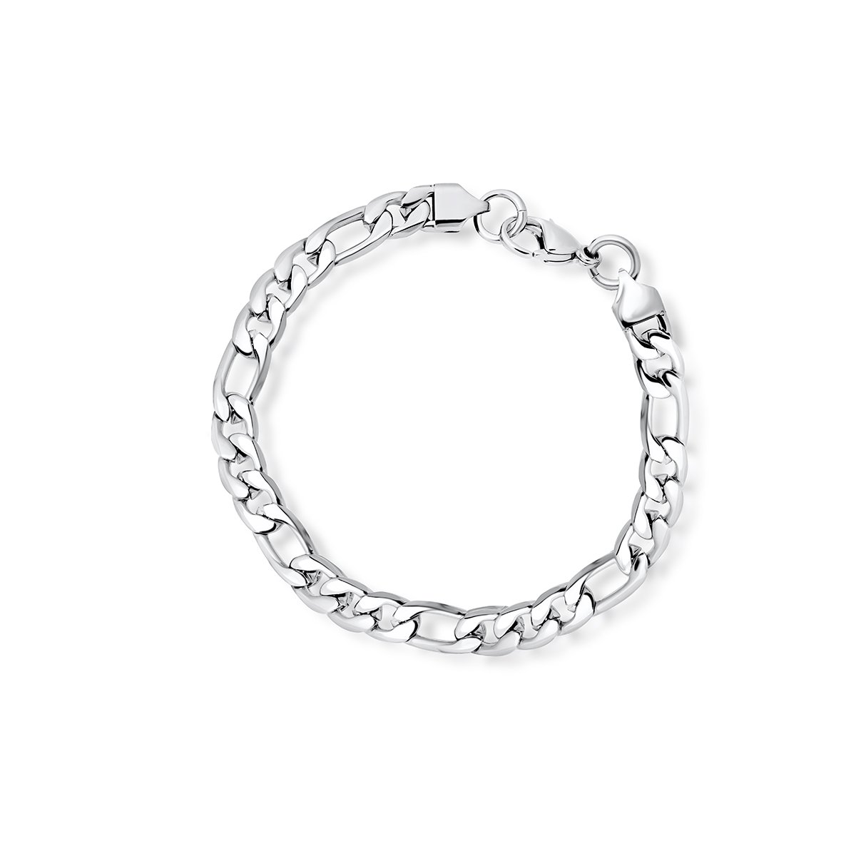 W.KRUK Bransoleta ze stali figaro