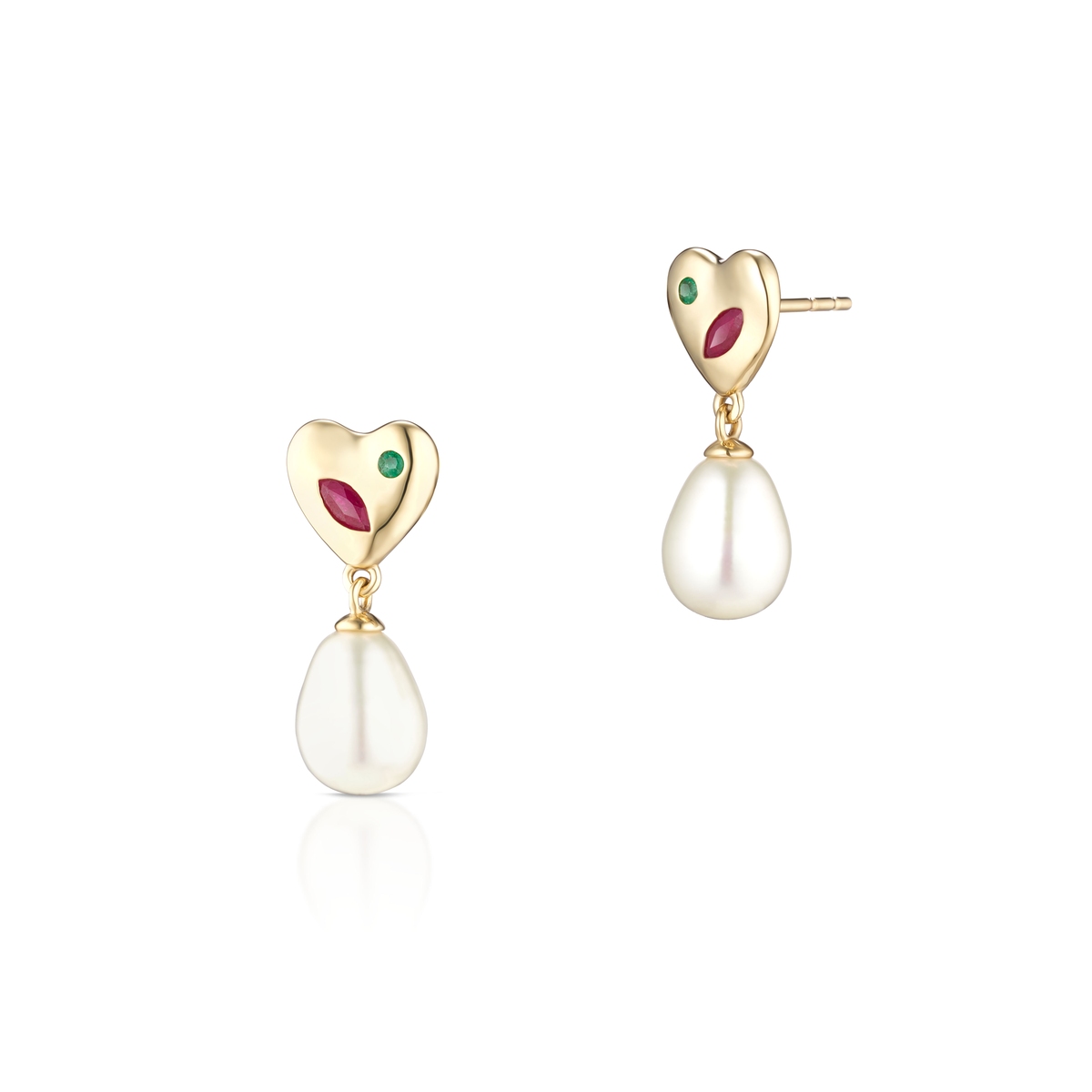 W.KRUK Kolczyki złote Treasures